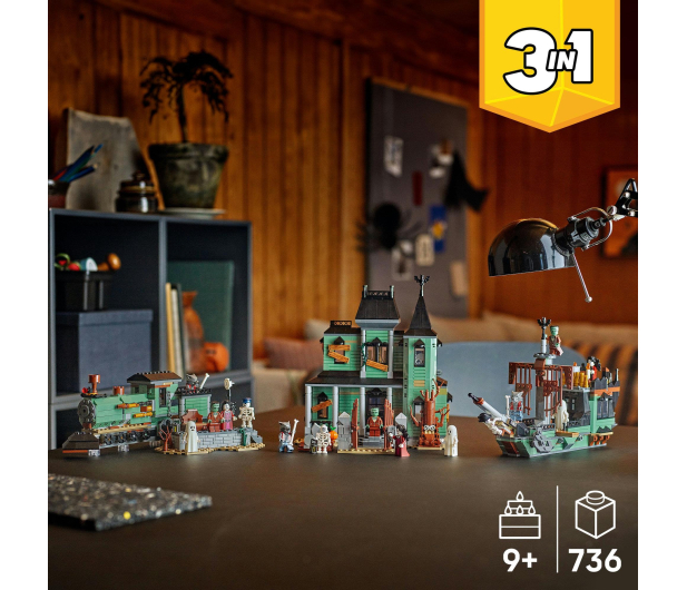 LEGO Creator 31167 Nawiedzona rezydencja - 1331700 - zdjęcie 4